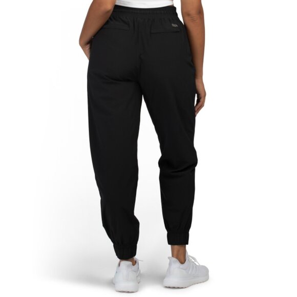 EDDIE BAUER Black Drawstring Poplar Joggers - Picture 2 of 2